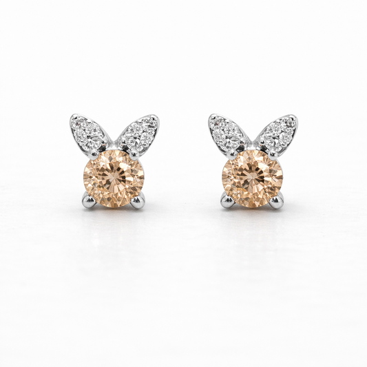Honey Flutter 925 Sterling Silver Earrings