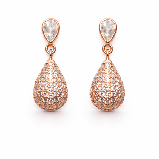 Lumière Drop 925 Sterling Silver Earrings