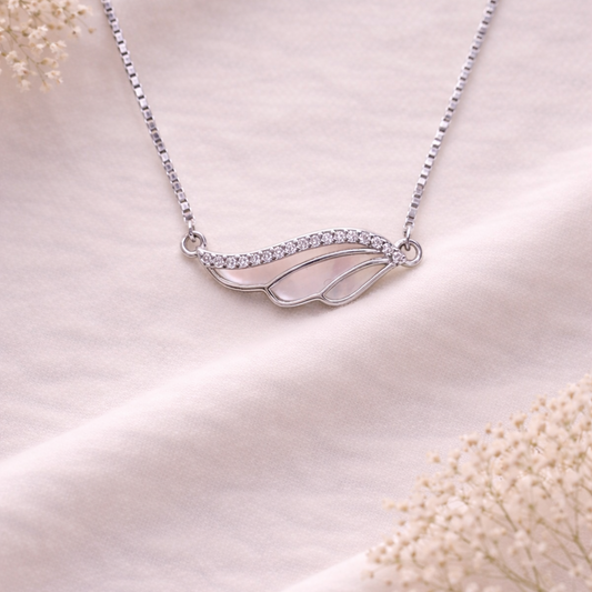 Angel Glide 925 Sterling Silver Necklace