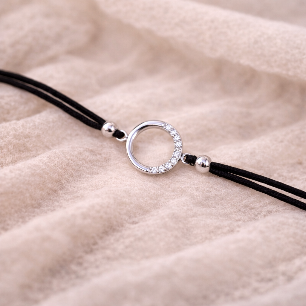 Axis 925 Sterling Silver Bracelet (Adjustable)