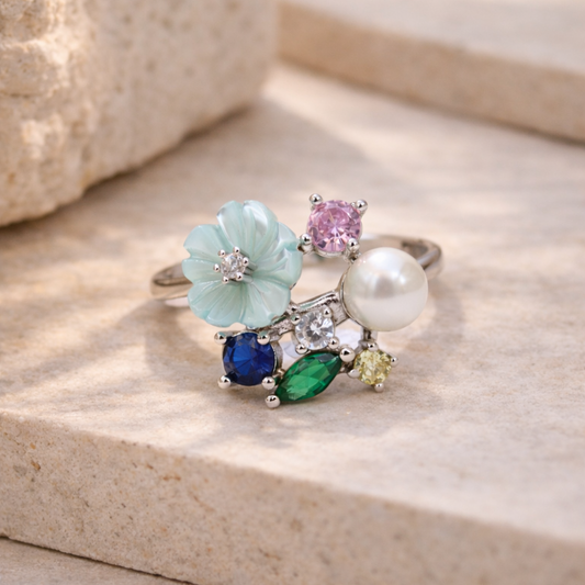 Garden Muse 925 Sterling Silver Ring