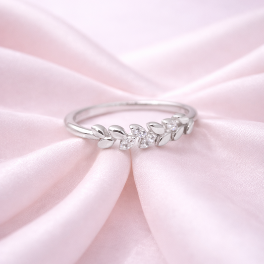 Petal Drift 925 Sterling Silver Ring