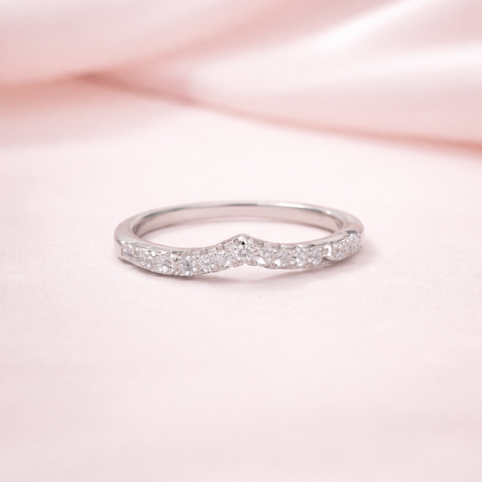V-Glint 925 Sterling Silver Ring