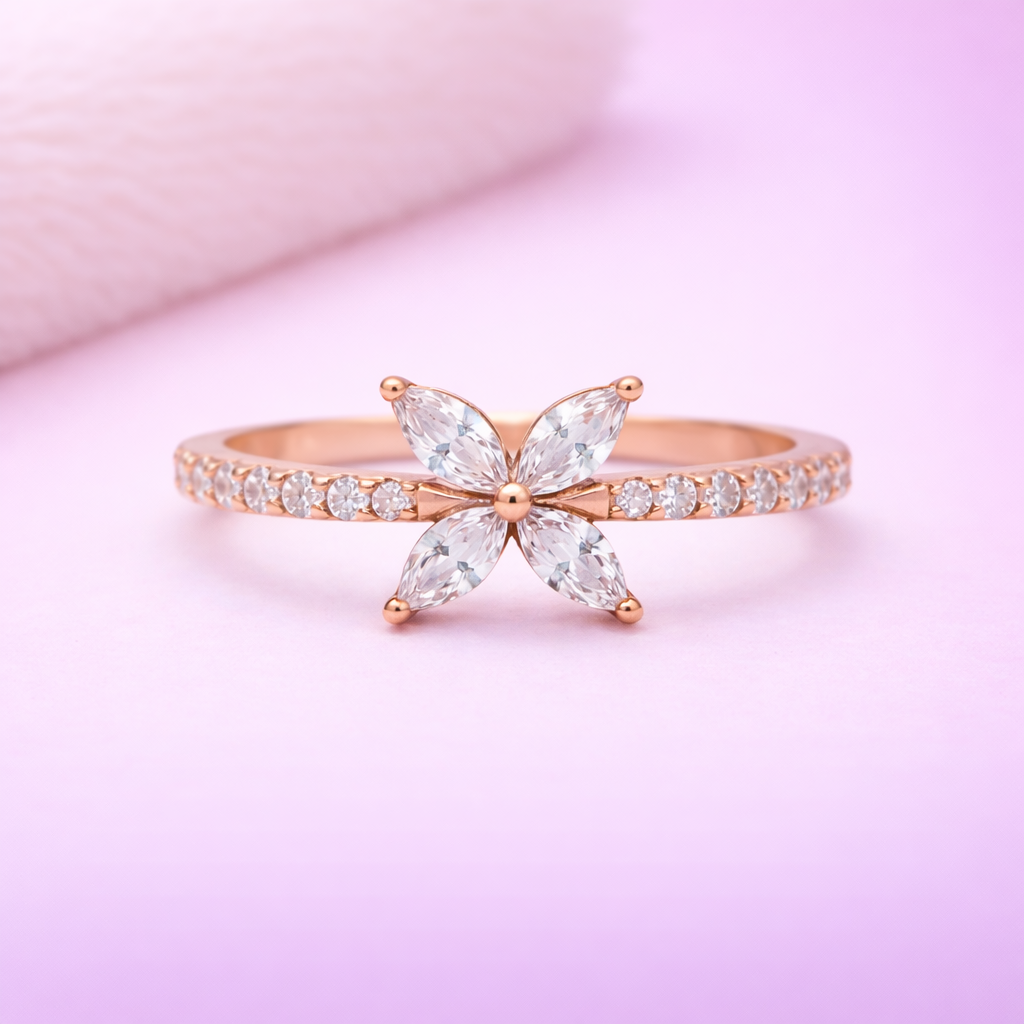 Blossom Glow 925 Sterling Silver Ring