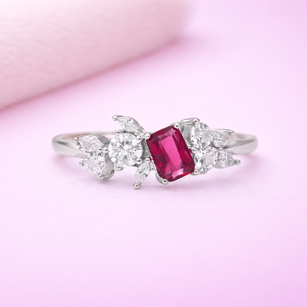 Starlit Crown 925 Sterling Silver Ring