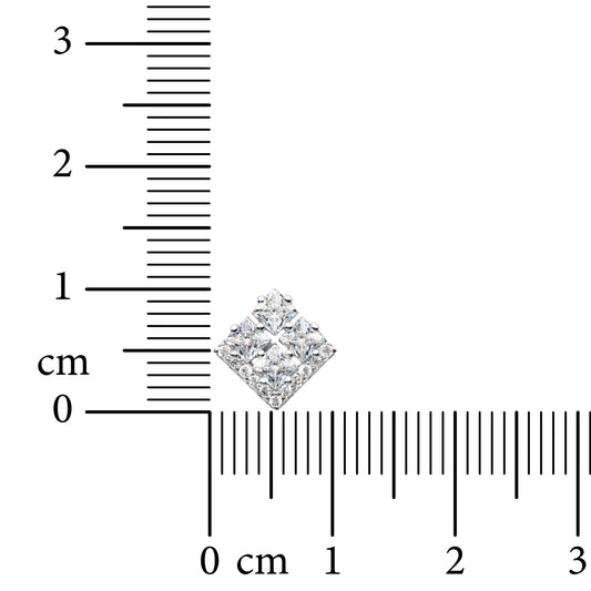 Ice Prism 925 Sterling Silver Earrings