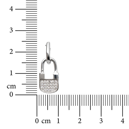Lockette Spark 925 Sterling Silver Earrings