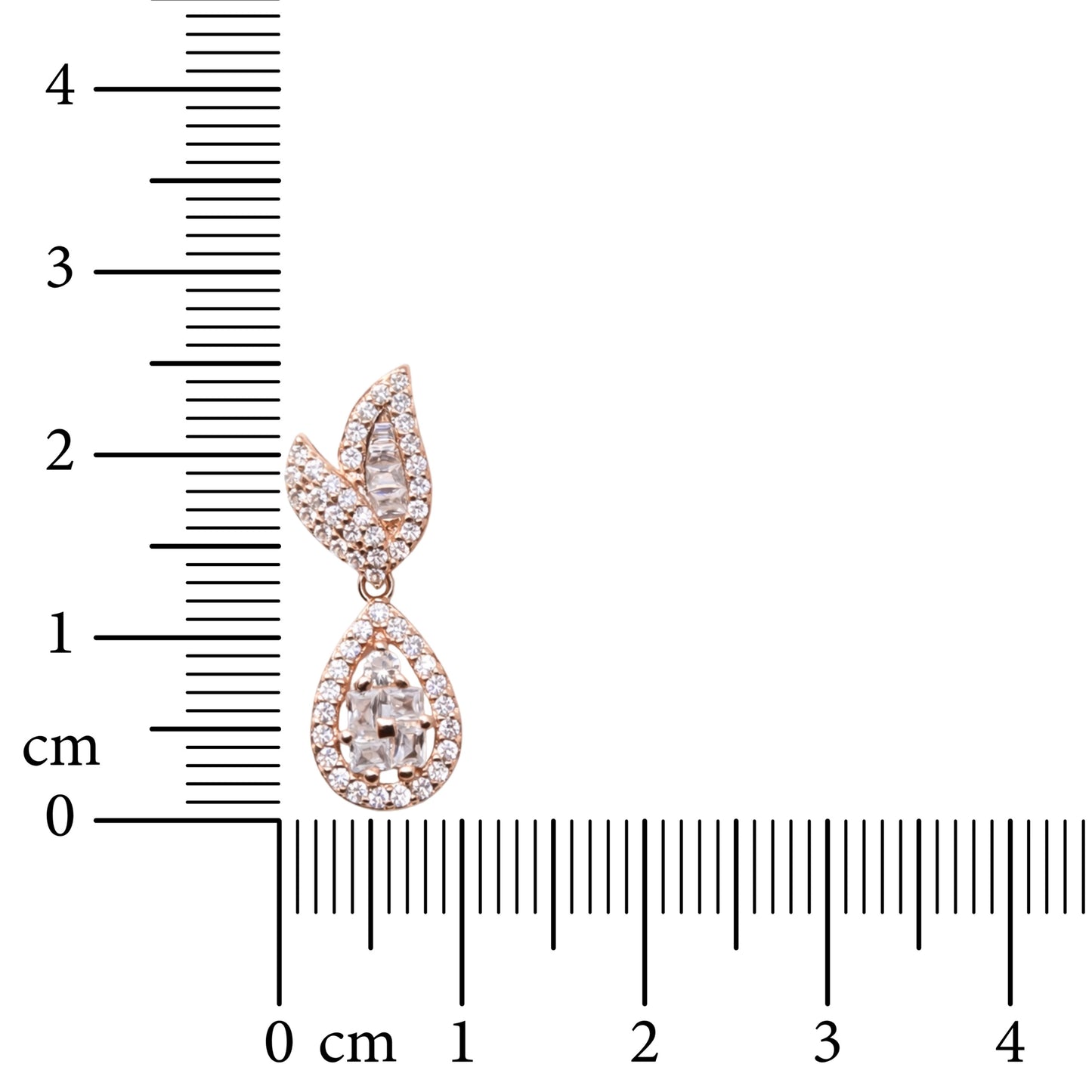 Luminous Leaf 925 Sterling Silver Earrings