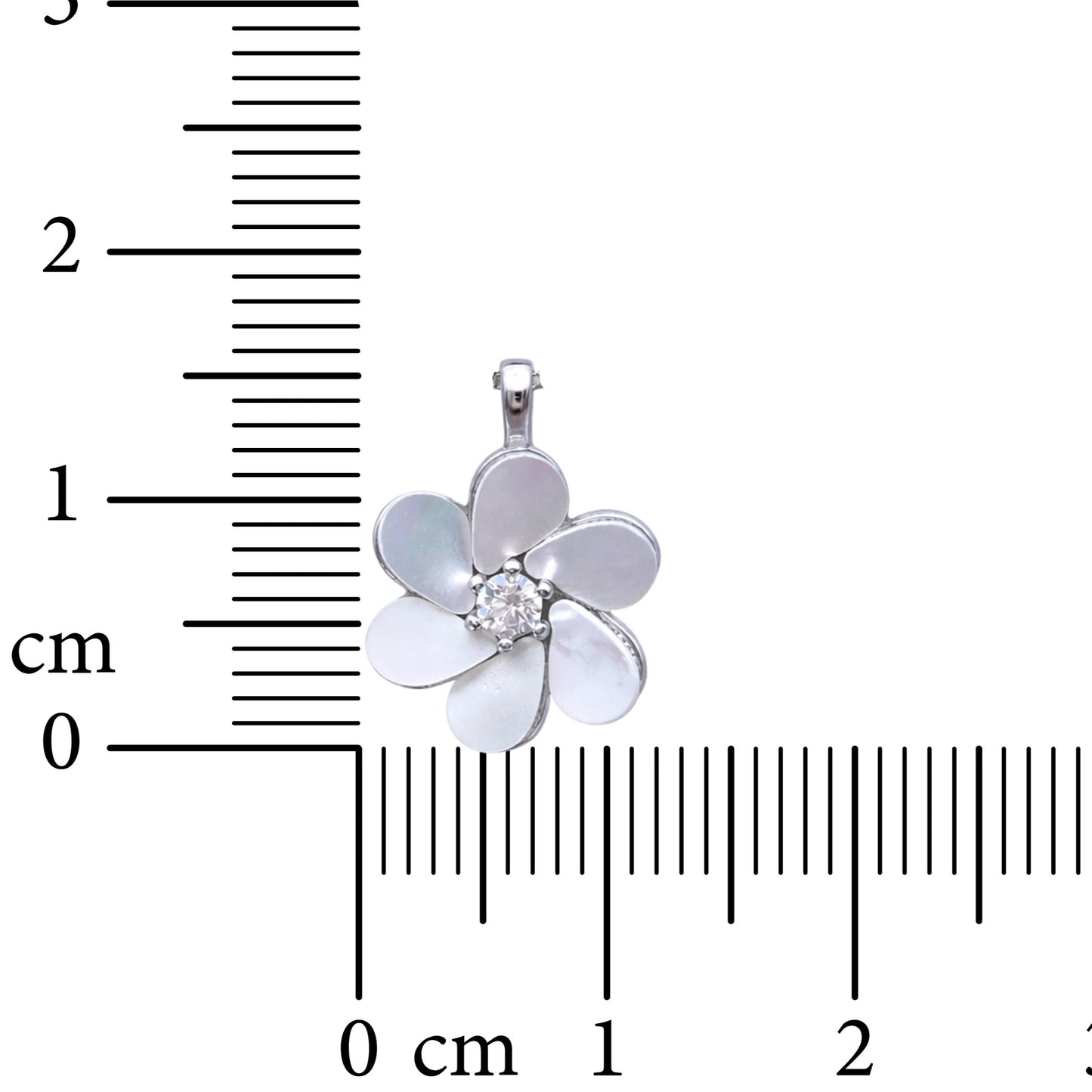 Moonlit Petal 925 Sterling Silver Necklace