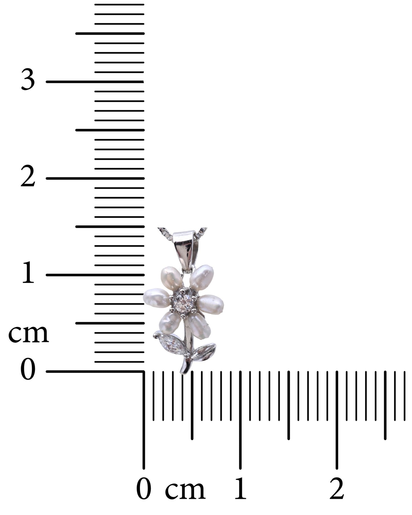 Pearl Daisy 925 Sterling Silver Necklace