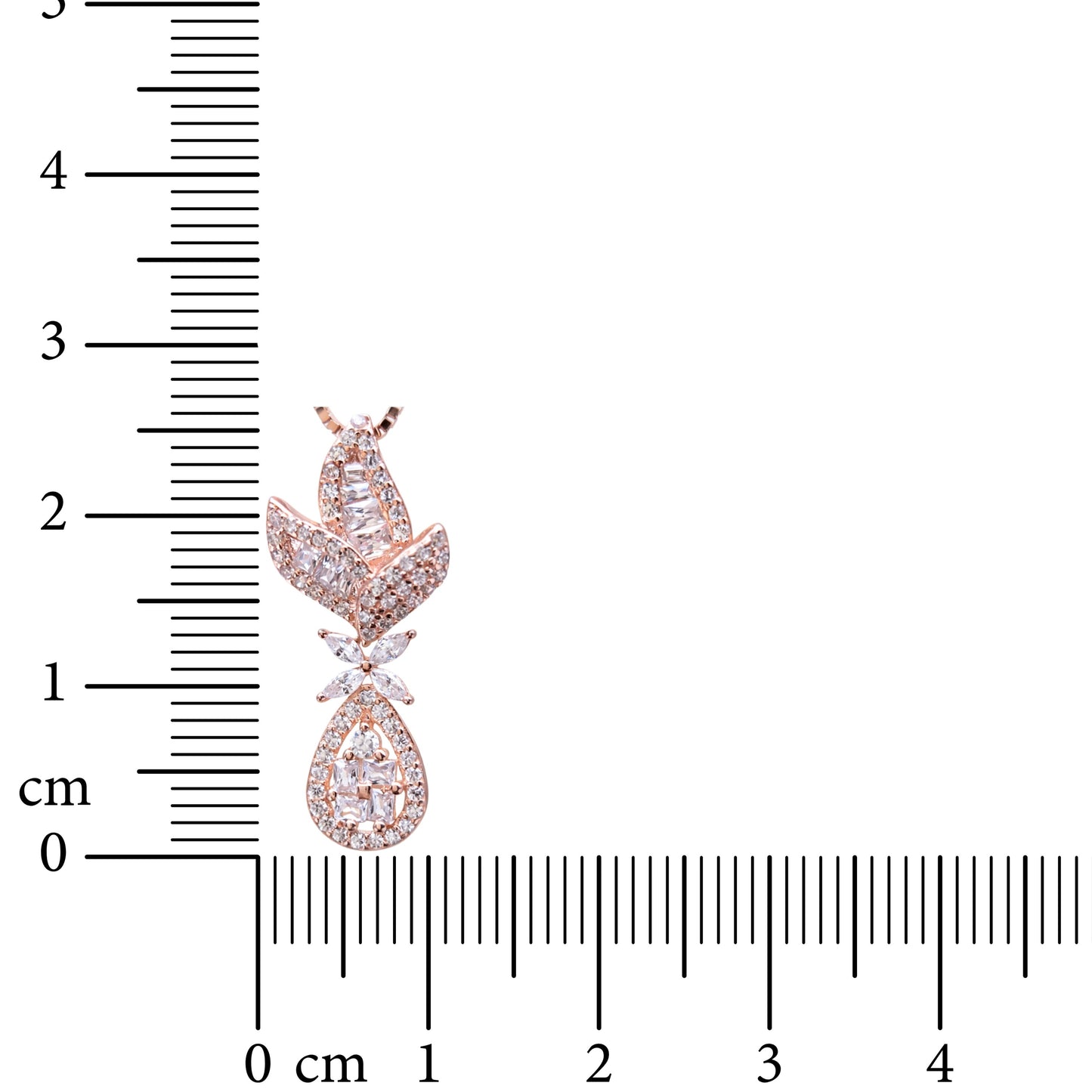 Cascade Charm 925 Sterling Silver Necklace