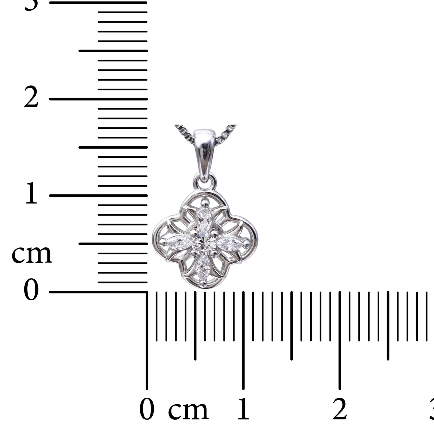 Celeste Bloom 925 Sterling Silver Necklace