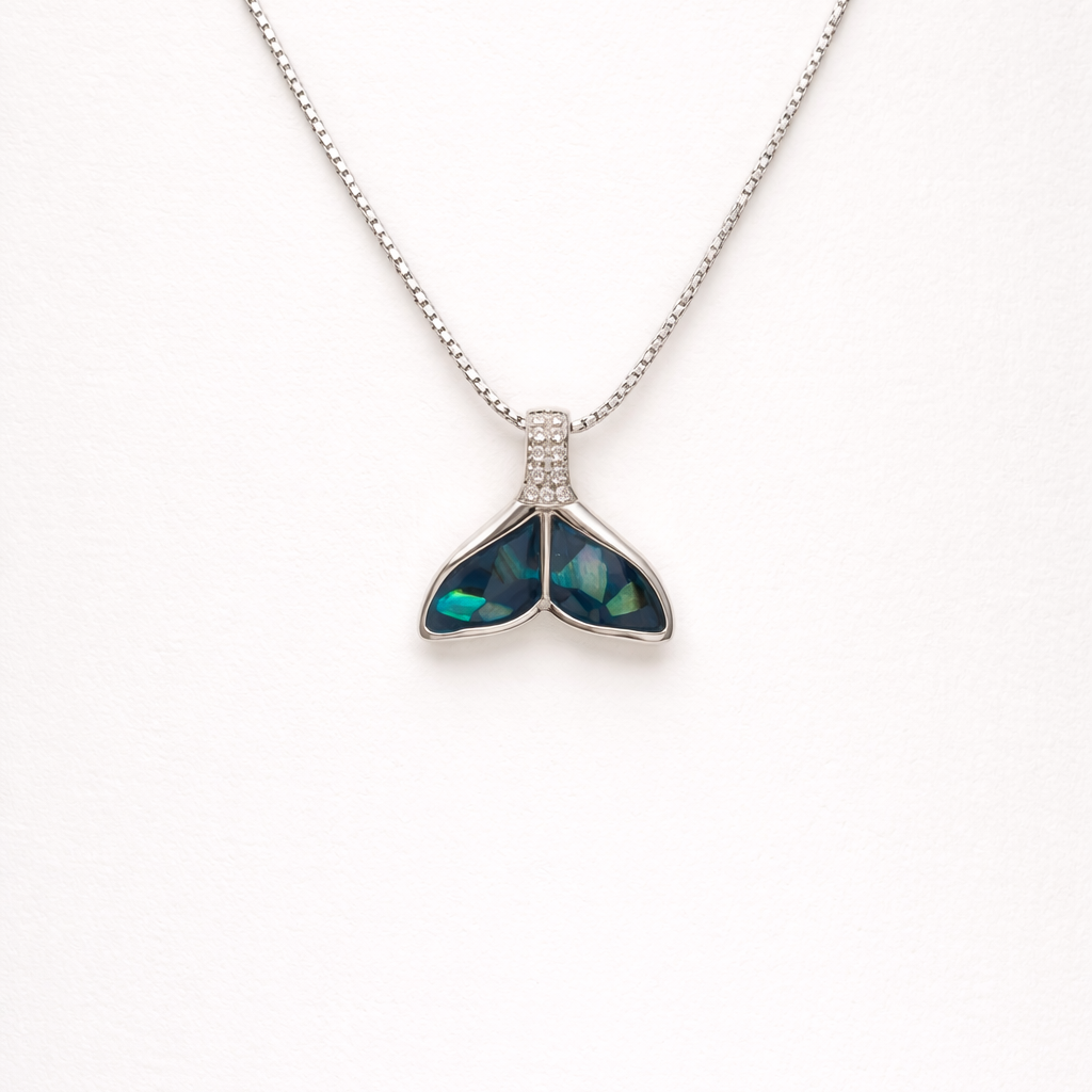 Ocean Tail 925 Sterling Silver Necklace