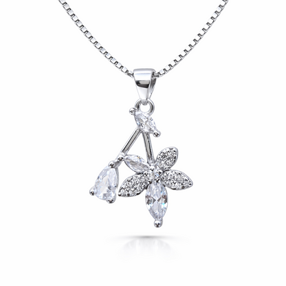 Flora Spark 925 Sterling Silver Necklace