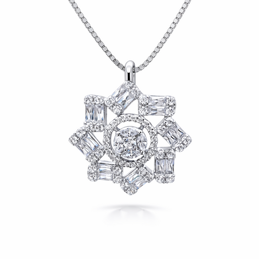 Stellar Cluster 925 Sterling Silver Necklace