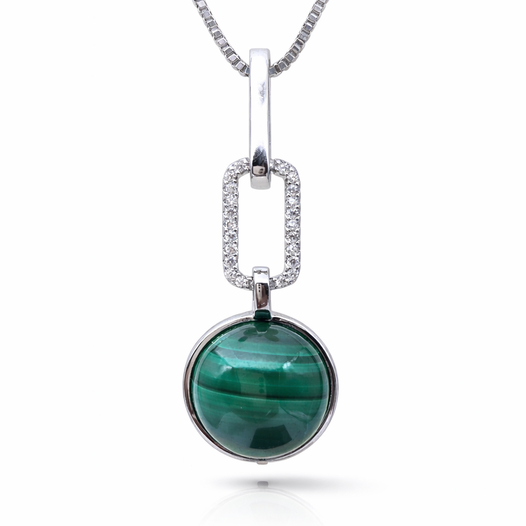 Verdant Link 925 Sterling Silver Necklace