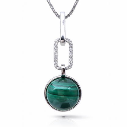 Verdant Link 925 Sterling Silver Necklace