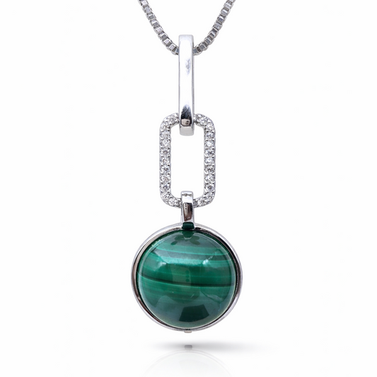 Verdant Link 925 Sterling Silver Necklace