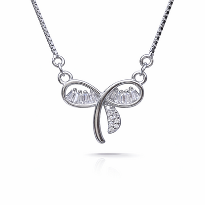 Eterna Twist 925 Sterling Silver Necklace