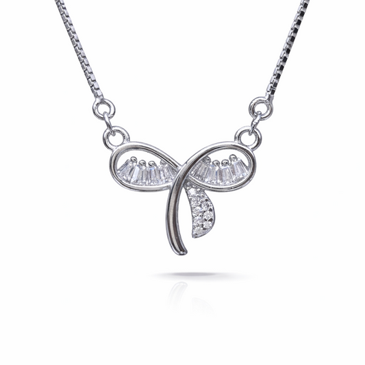 Eterna Twist 925 Sterling Silver Necklace