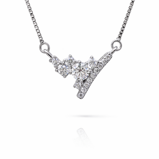 V Lumière 925 Sterling Silver Necklace