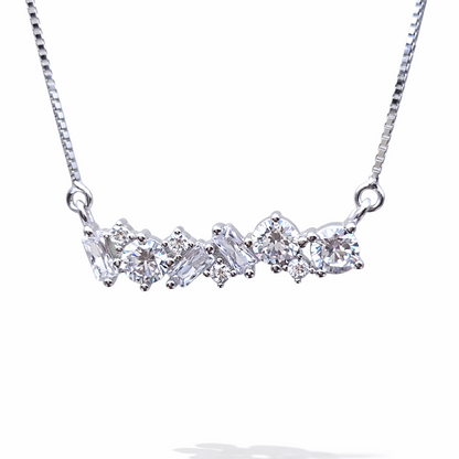 Starlit Rhythm 925 Sterling Silver Necklace