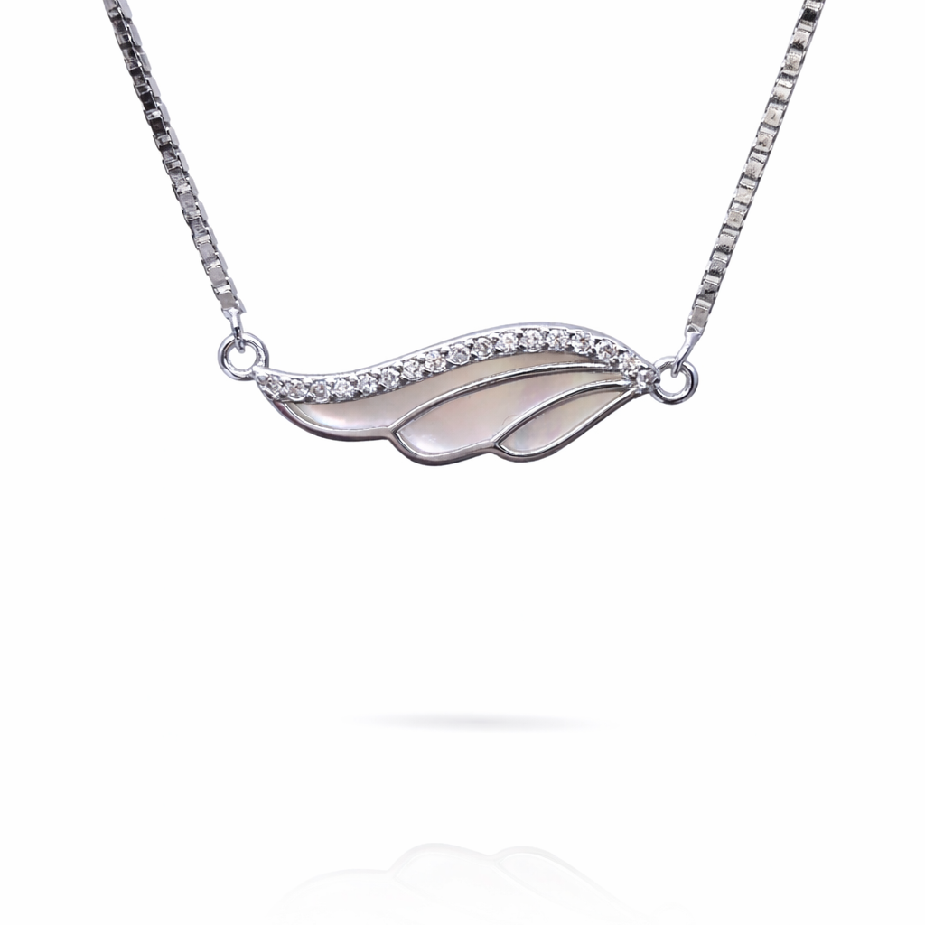 Angel Glide 925 Sterling Silver Necklace