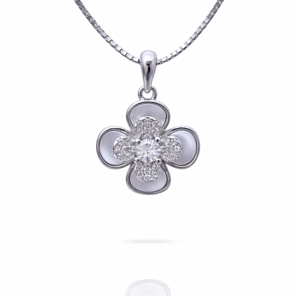 Lumina Clover 925 Sterling Silver Necklace