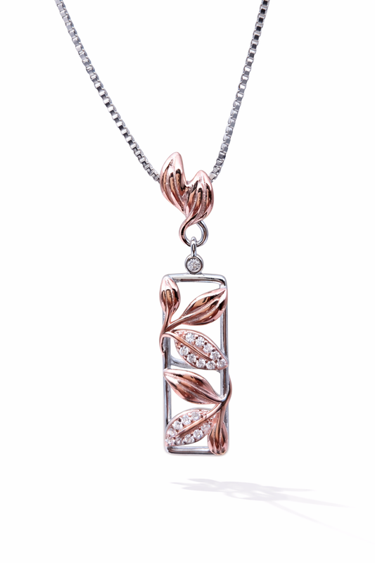 Leafline Luxe 925 Sterling Silver Necklace