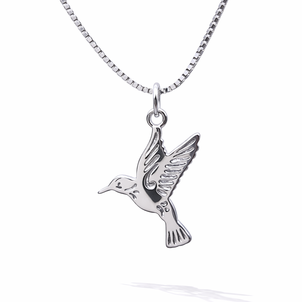 Hummingbird 925 Sterling Silver Necklace