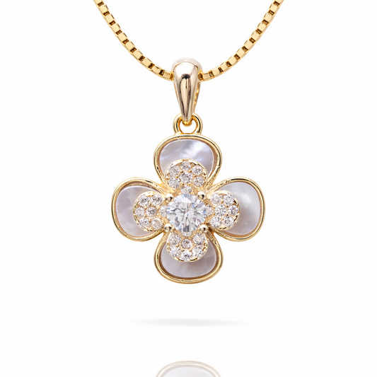 Lumina Clover 925 Sterling Silver Necklace