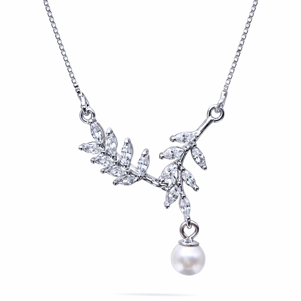 Pearlvine Grace 925 Sterling Silver Necklace