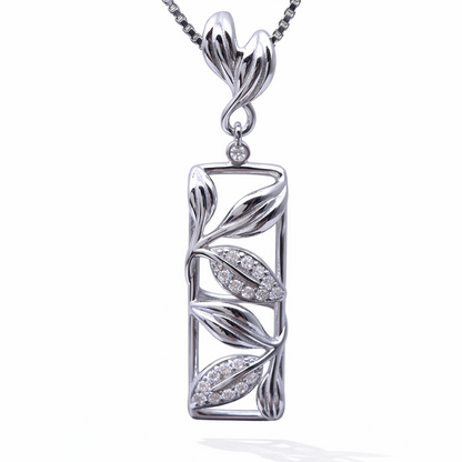 Leafline Luxe 925 Sterling Silver Necklace