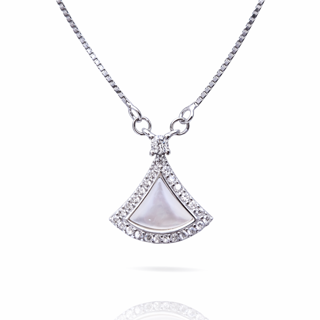 Moonveil 925 Sterling Silver Necklace