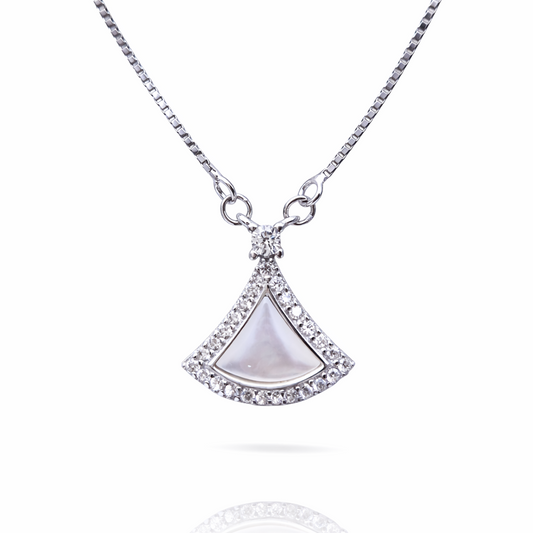 Moonveil 925 Sterling Silver Necklace