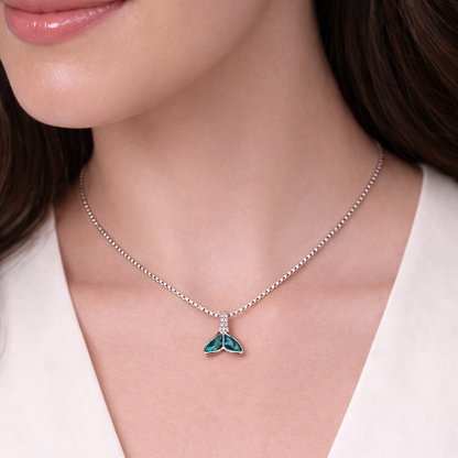 Ocean Tail 925 Sterling Silver Necklace