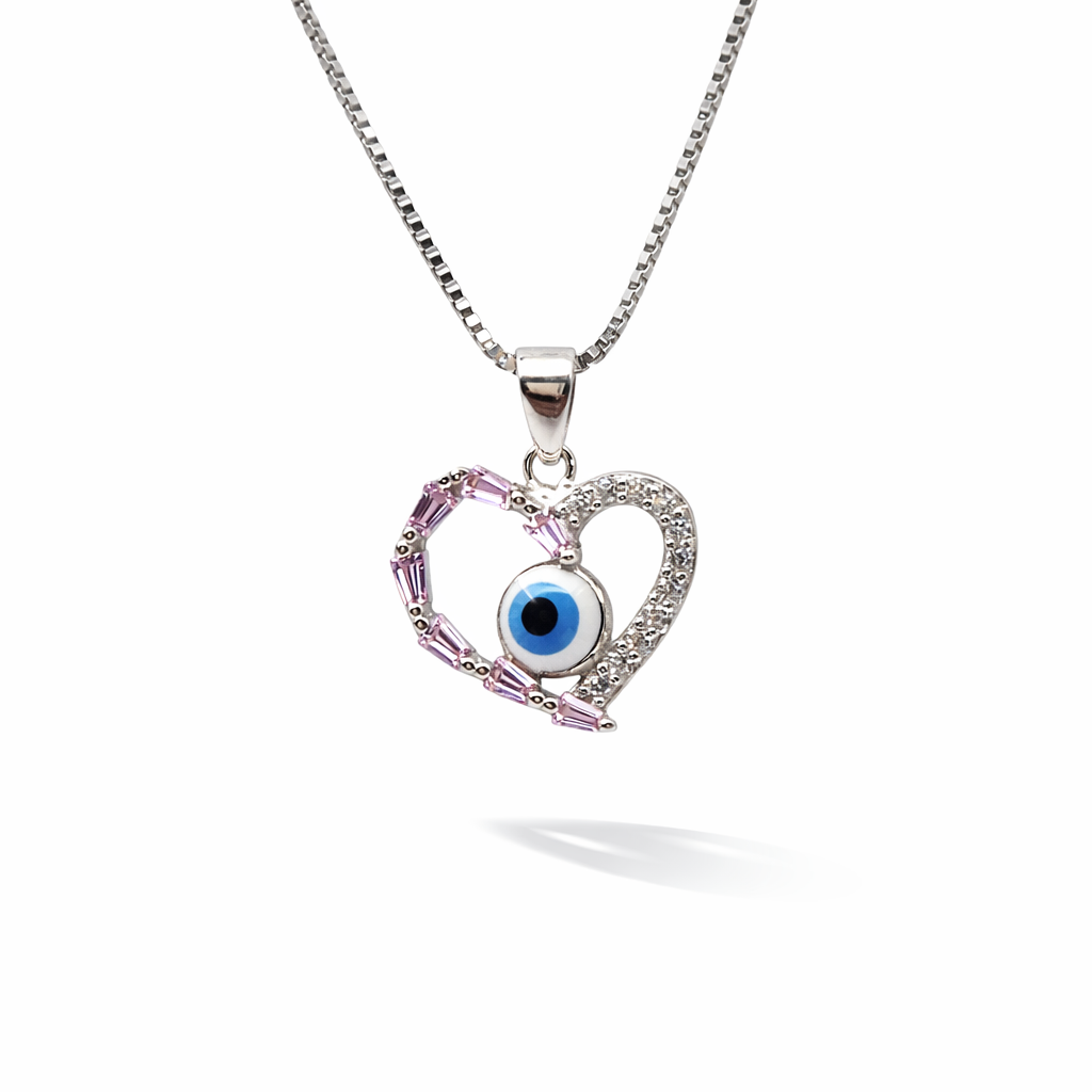 Guardian Heart 925 Sterling Silver Necklace