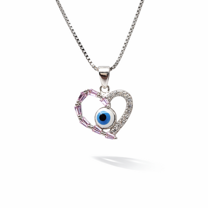 Guardian Heart 925 Sterling Silver Necklace