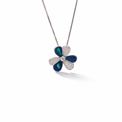Ivory Spark 925 Sterling Silver Necklace
