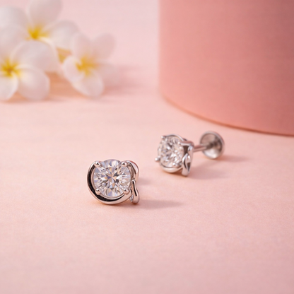 Orbit Spark 925 Sterling Silver Earrings
