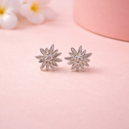 Daisy Glow 925 Sterling Silver Earrings