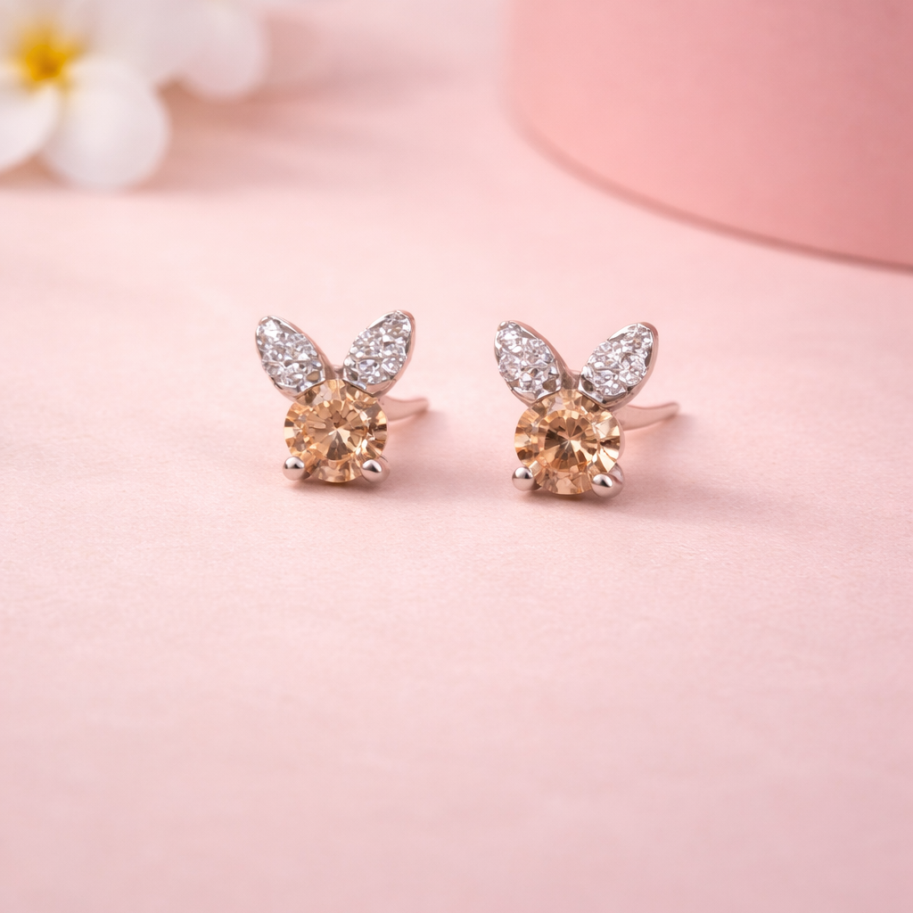 Honey Flutter 925 Sterling Silver Earrings