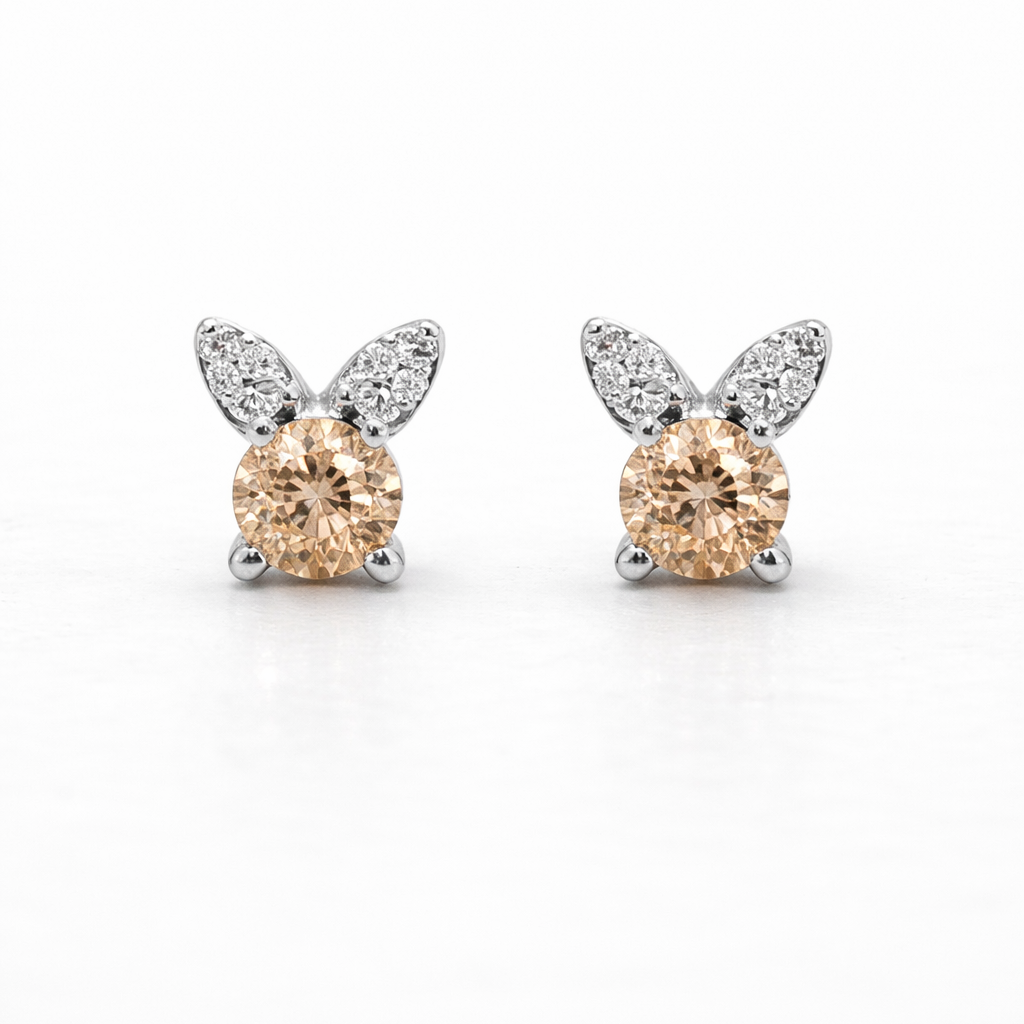Honey Flutter 925 Sterling Silver Earrings