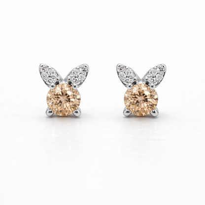 Honey Flutter 925 Sterling Silver Earrings