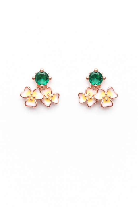 Verda Charm 925 Sterling Silver Earrings