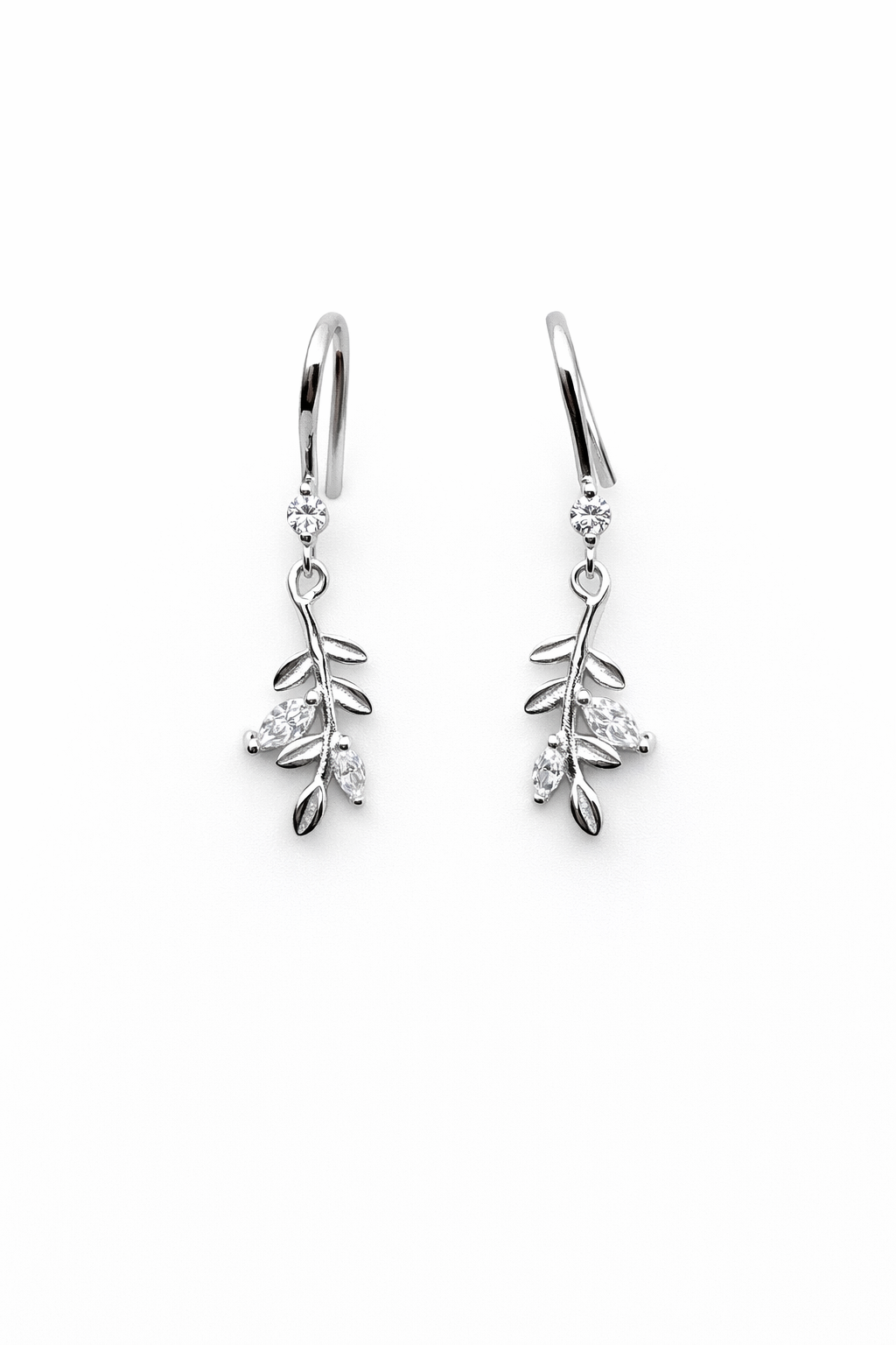 Silver Vine 925 Sterling Silver Earrings