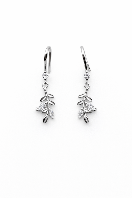 Silver Vine 925 Sterling Silver Earrings