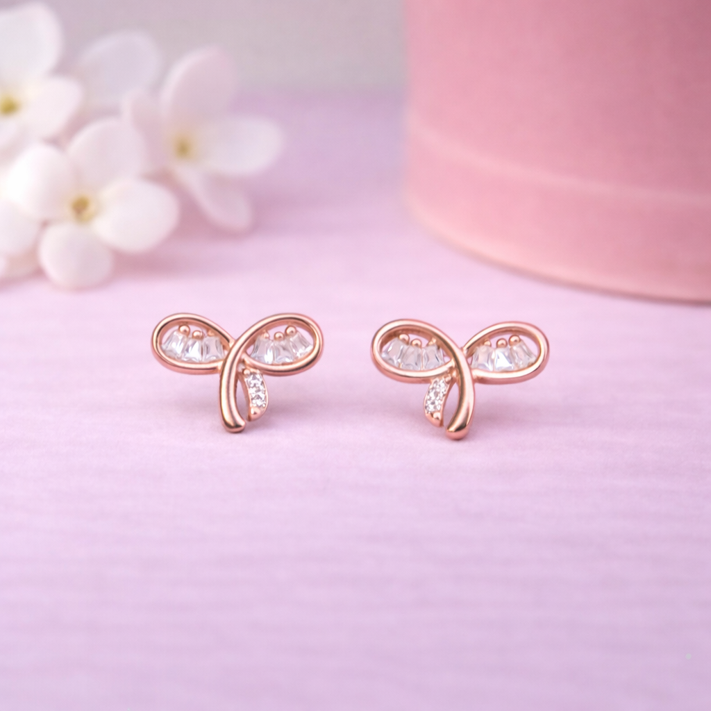 Dewdrop Leaf 925 Sterling Silver Earrings