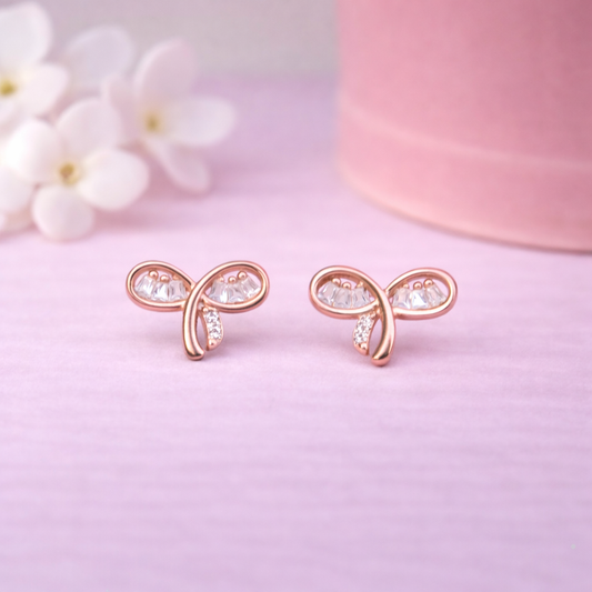 Dewdrop Leaf 925 Sterling Silver Earrings