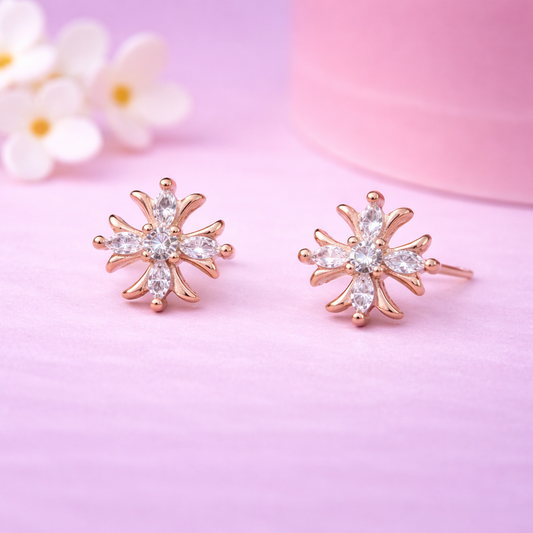 Starflare 925 Sterling Silver Earrings
